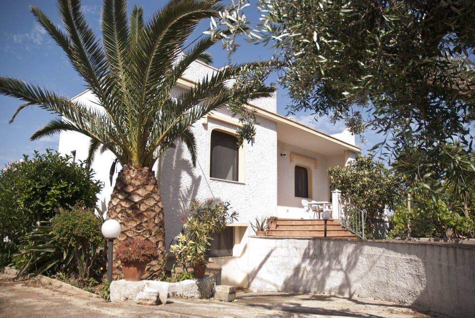 Front of Villa