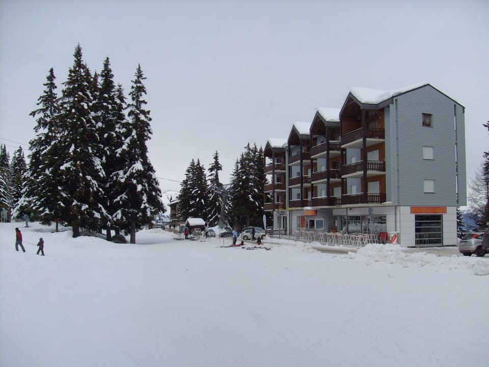 La Foret from the piste