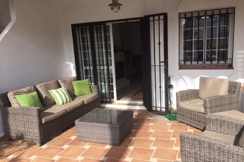 Sitting area on main terrace