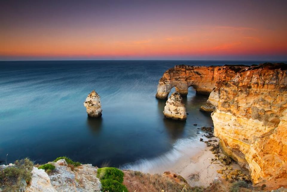 Beautiful nearby Marinha beach