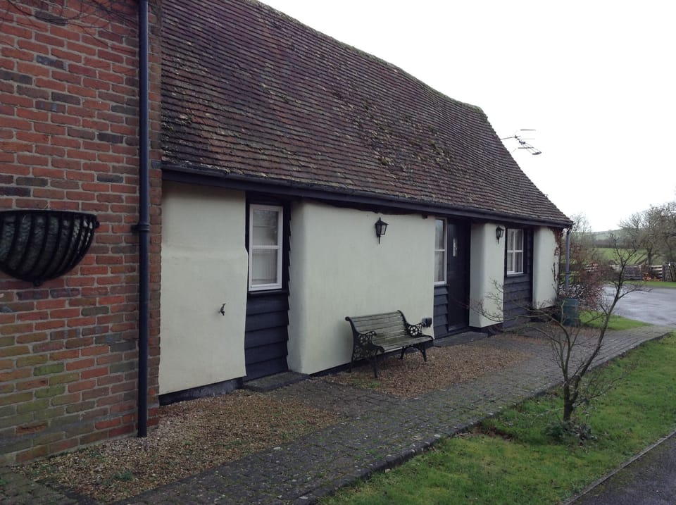 Front of the cottage