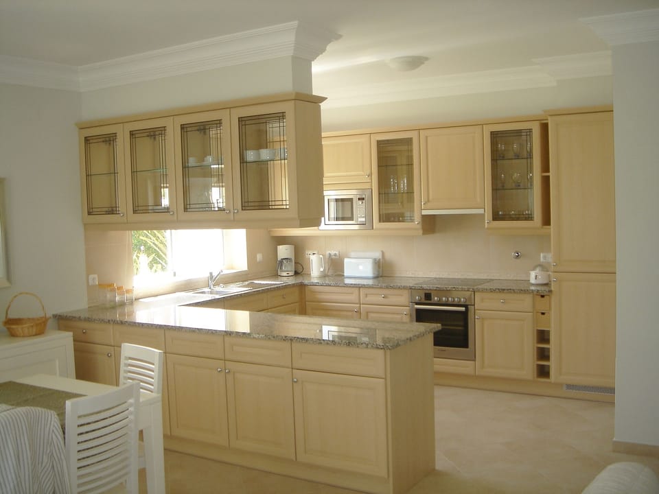 Large, Modern, open-plan fully fitted Kitchen.