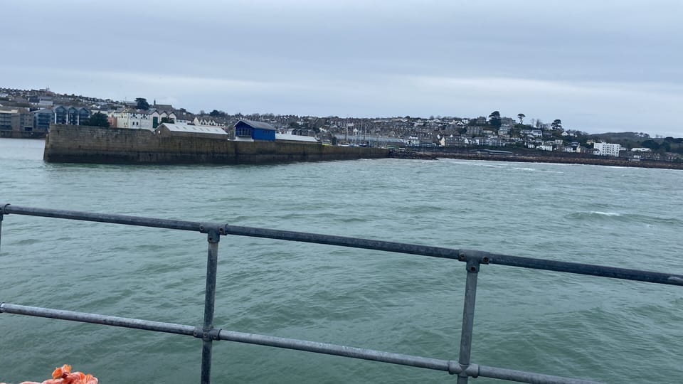 View of Penzance from the harbour