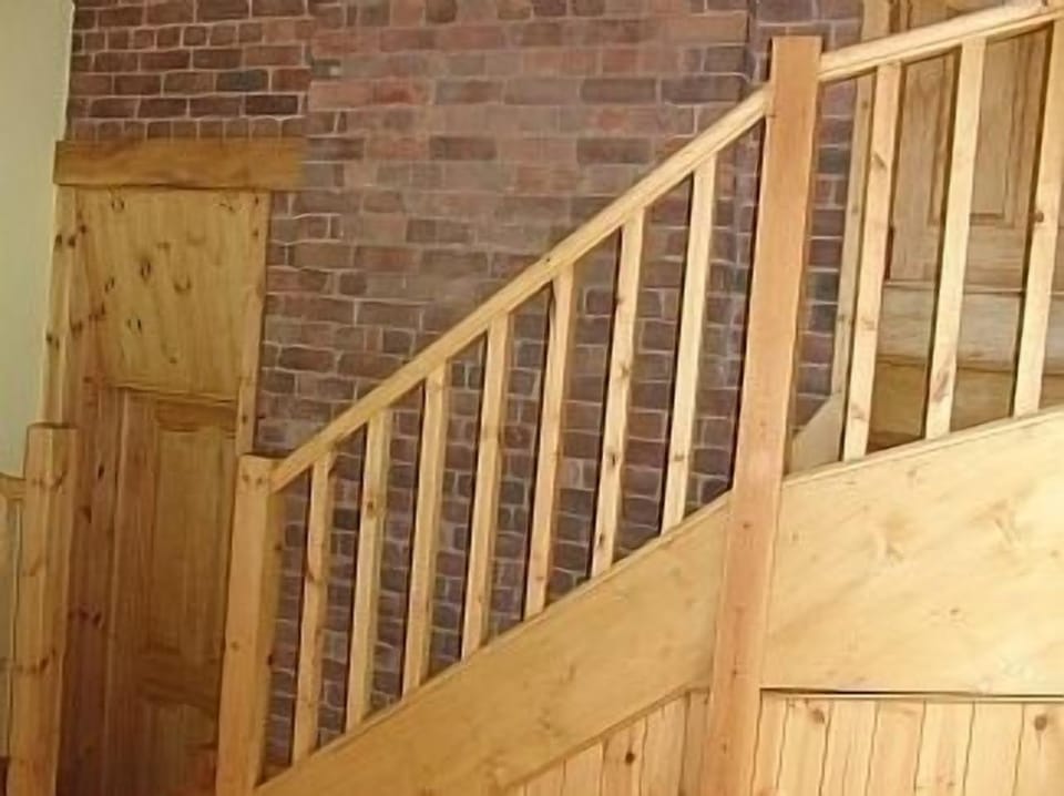 Original brickwork in kitchen