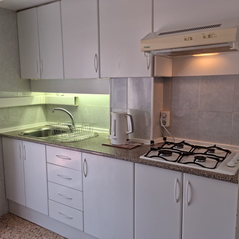 Kitchenette in living room