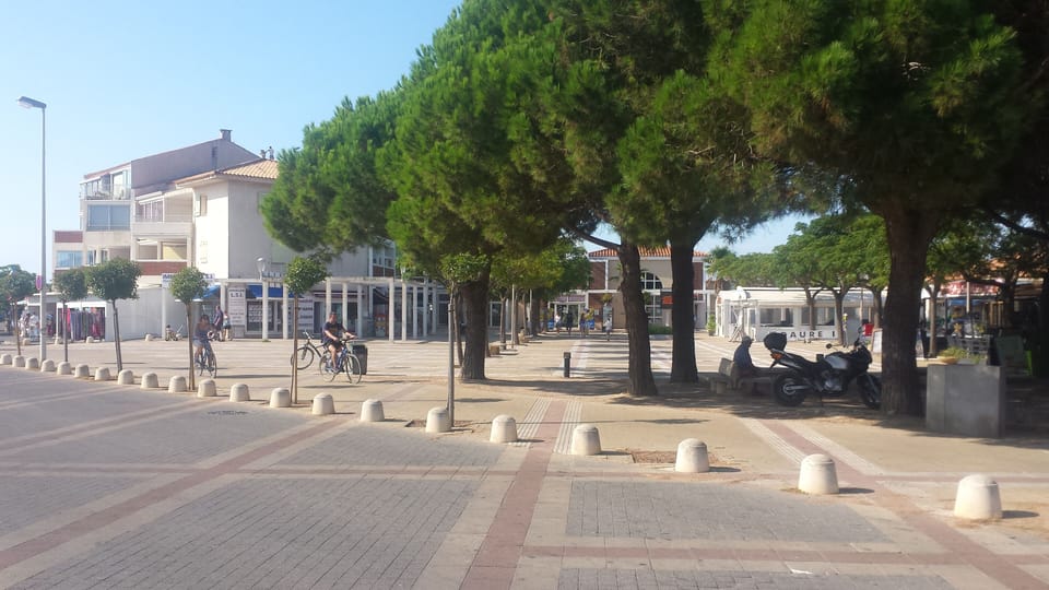 The village square
