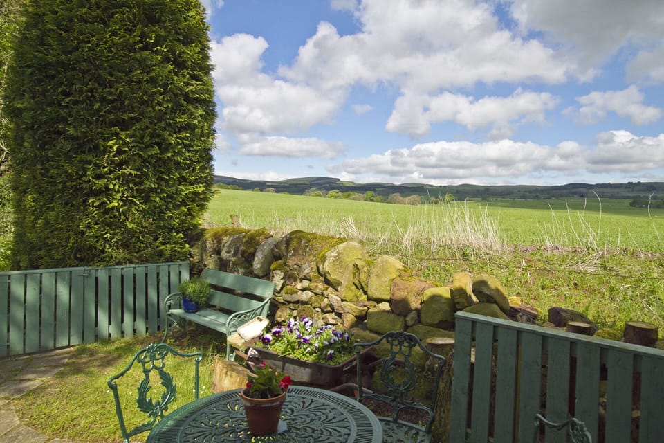 Views from cottage garden
