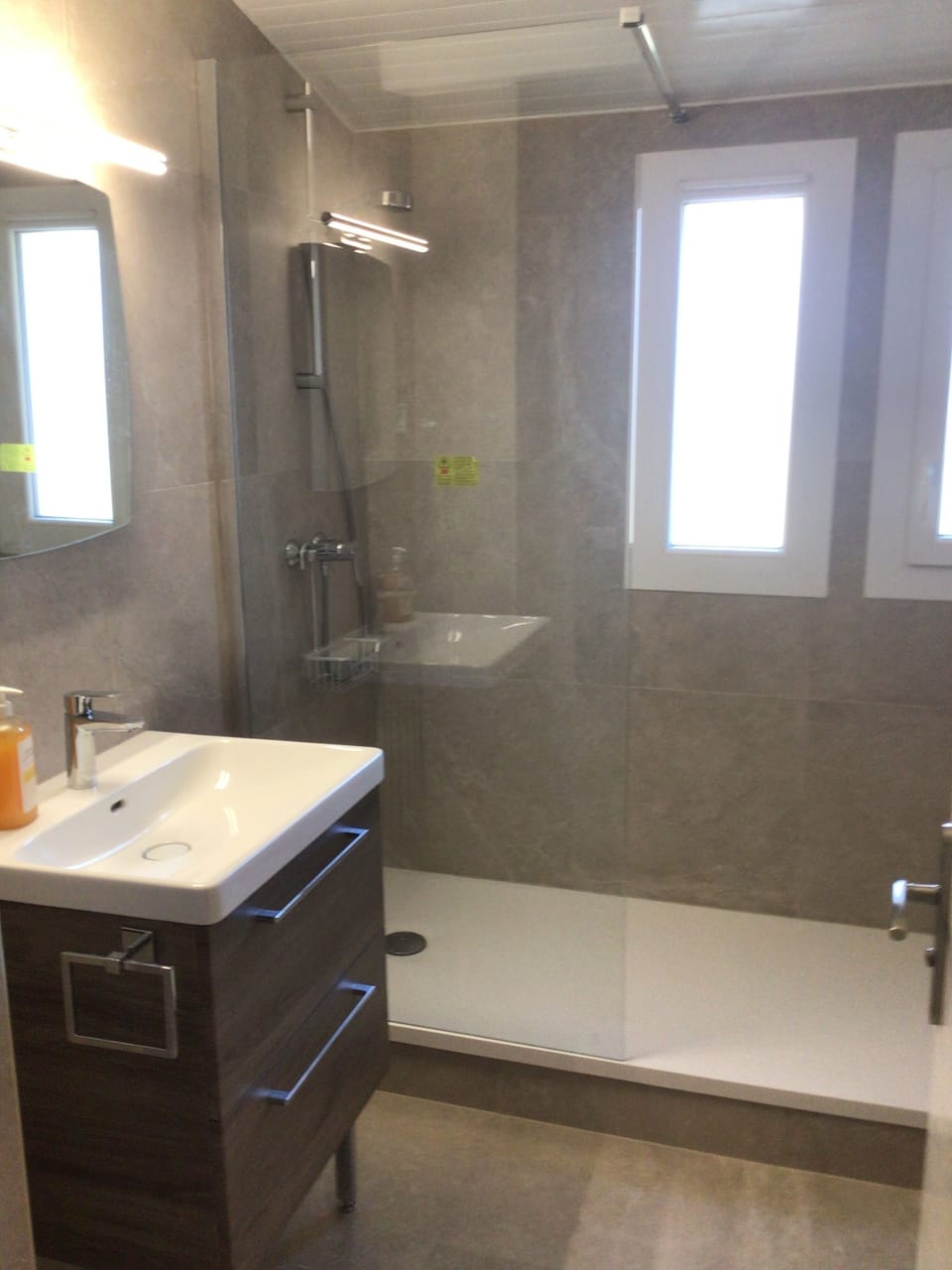 Upstairs shower room