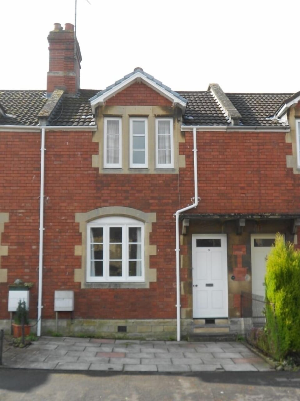 Front of house.