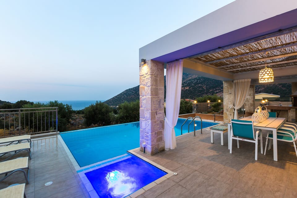 Built-in spa whirlpool, waiting to offer you absolute relaxation and elegance!