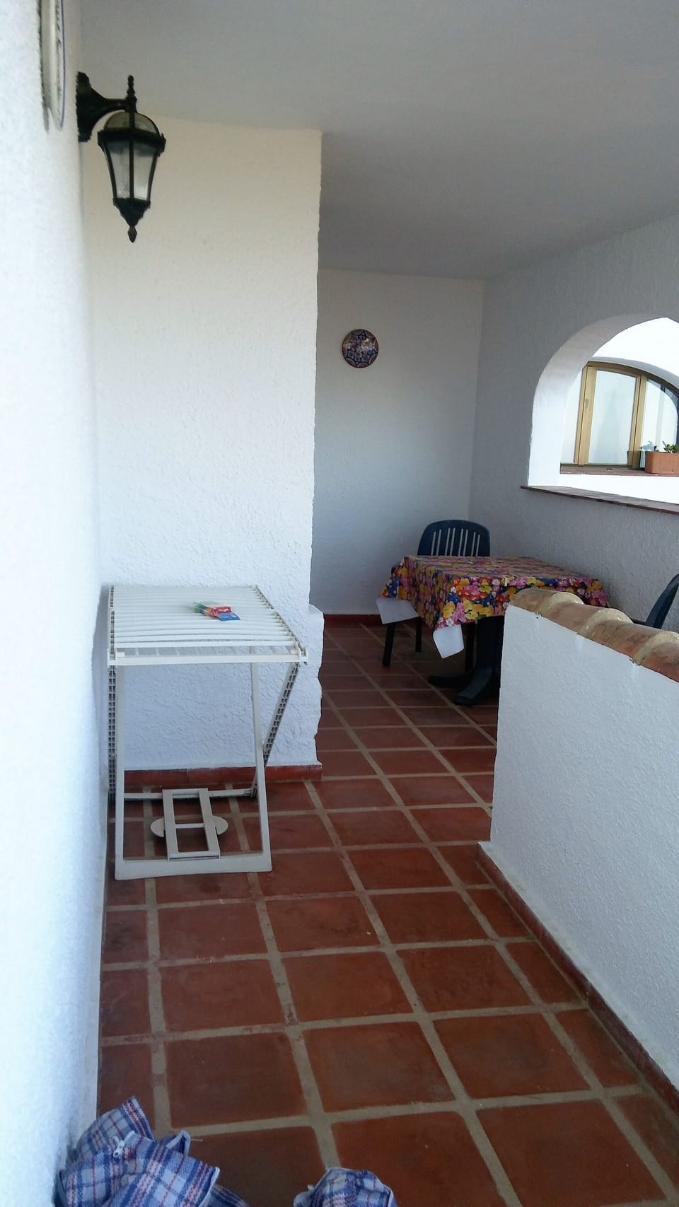 Covered terrace