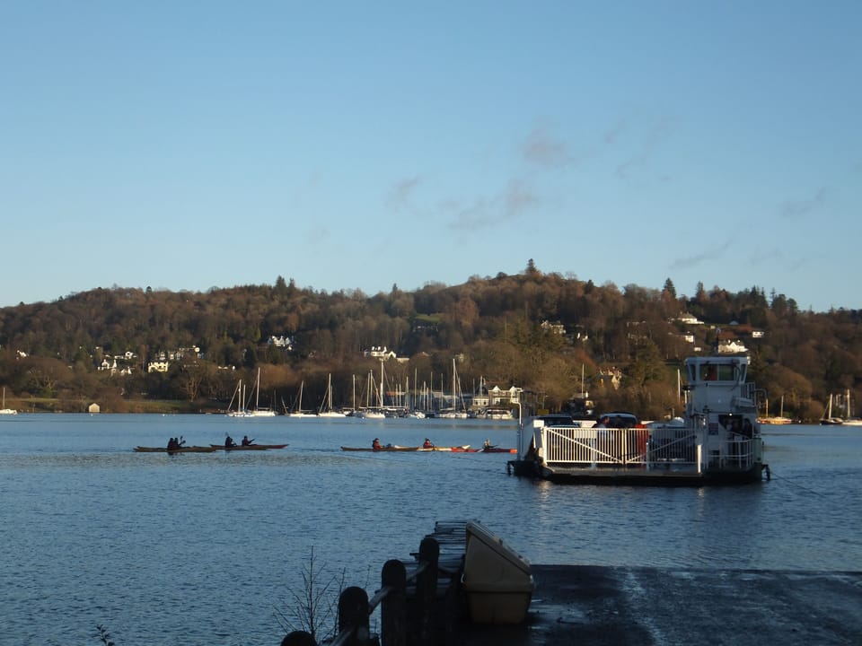 The ferry across Windermere