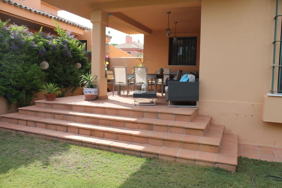 Rear garden and terrace