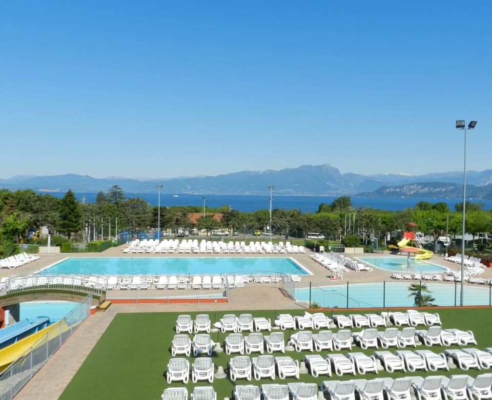 Camping swimming pool
