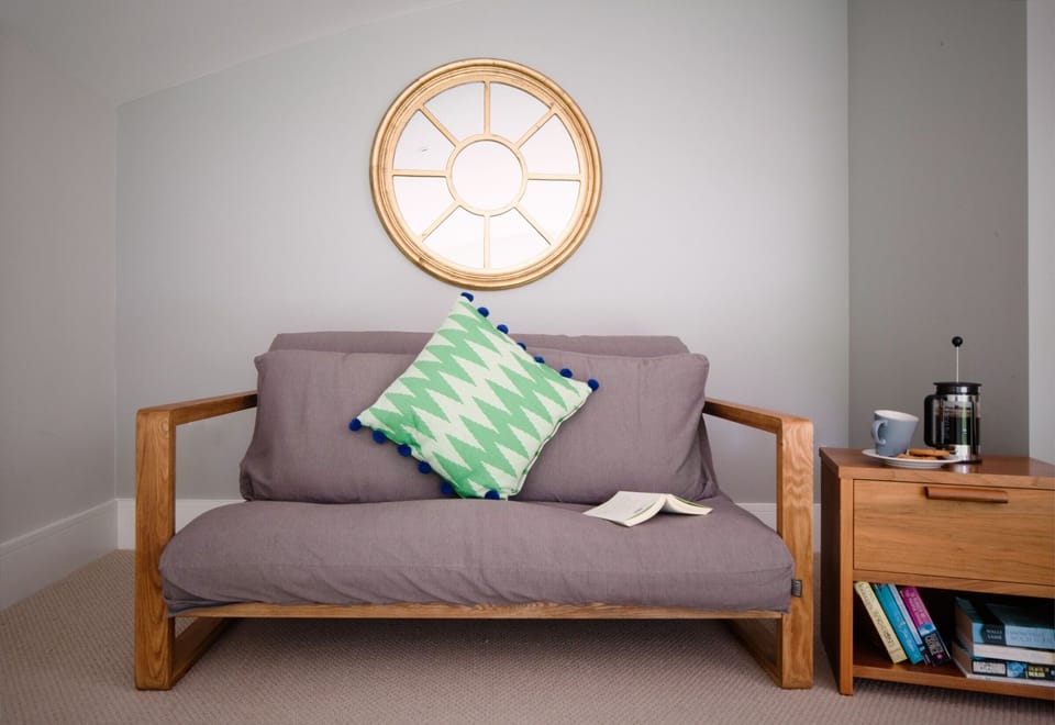 Sofa Bed on Mezzanine