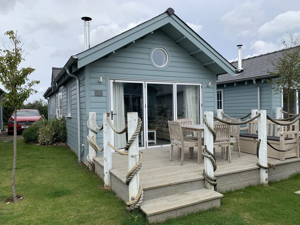 We offer an electric charge point, attached to the beach house for our guests