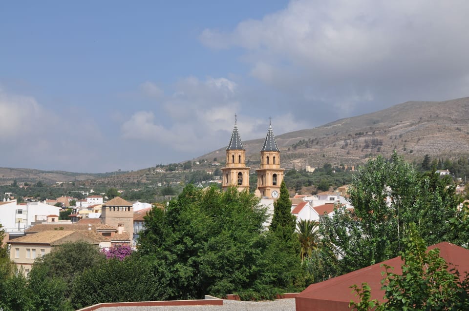 View from roof terrace