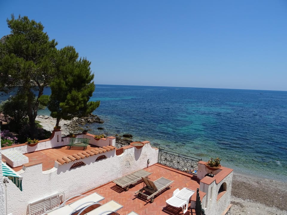 Terrace of the villa
