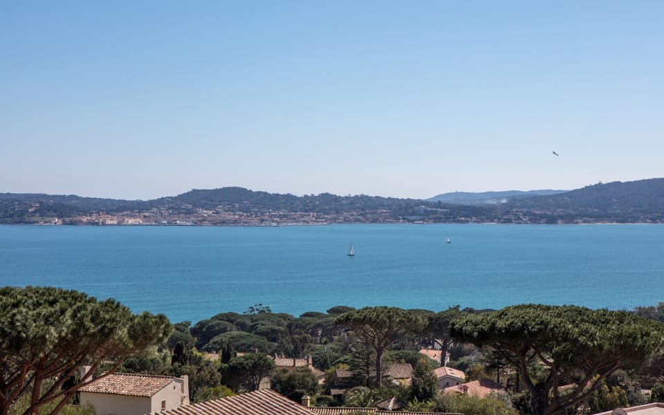 View towards St. Tropez