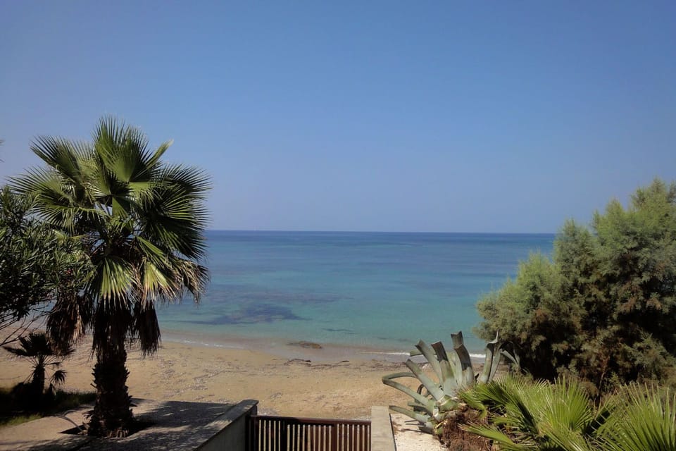 The beach of the house (September 2013)