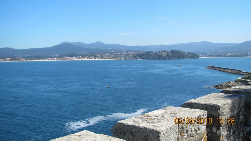 The Altlantic from Baiona Parador