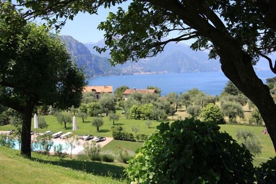 lake view and pool