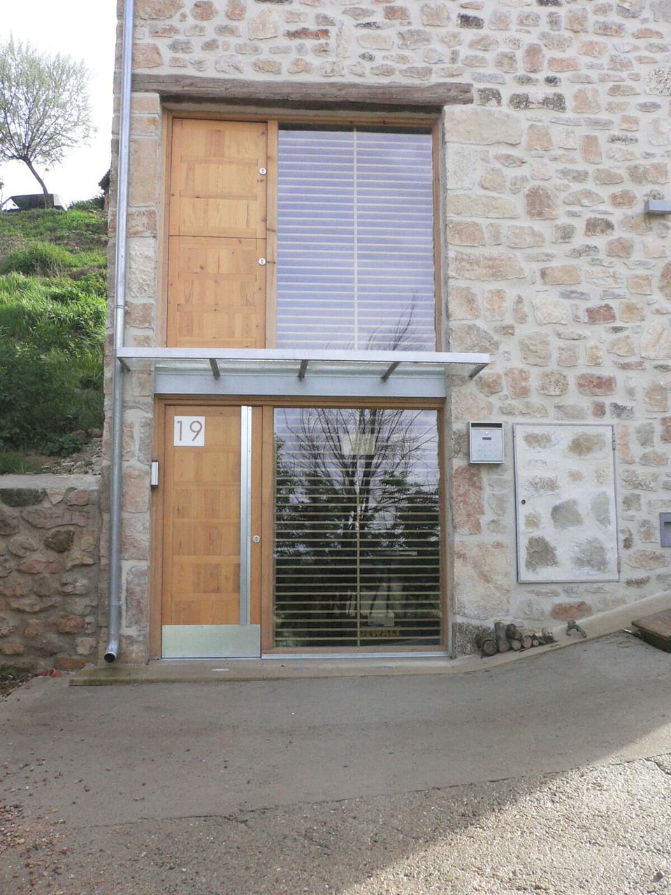 Exterior detail