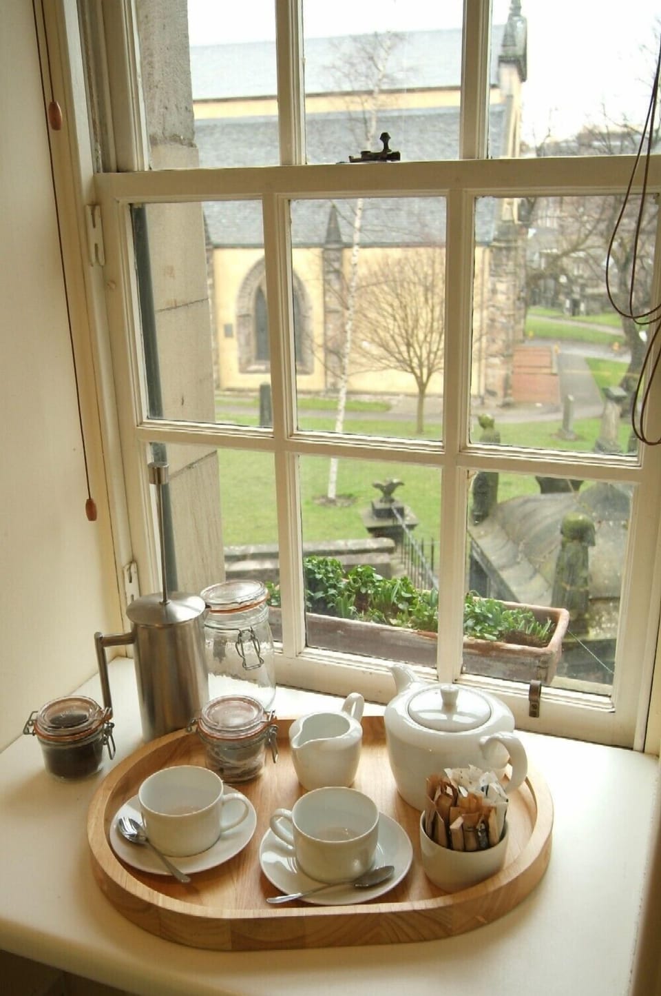 View from the kitchen window