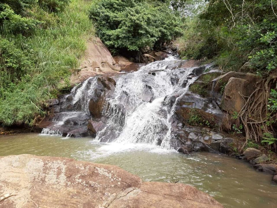 A waterfall for a dip