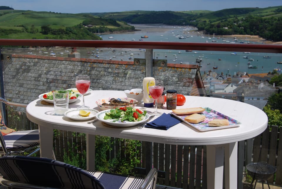 Lunch on the deck
