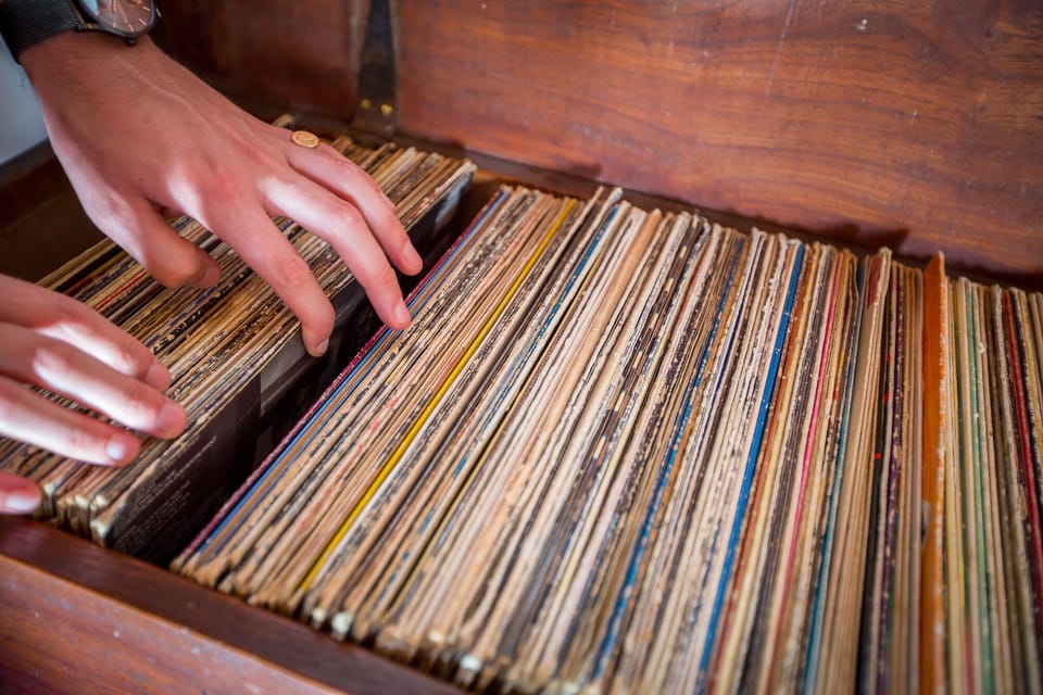 Vinyl Record Collection -Lazy Labrador Samoens Chalet 