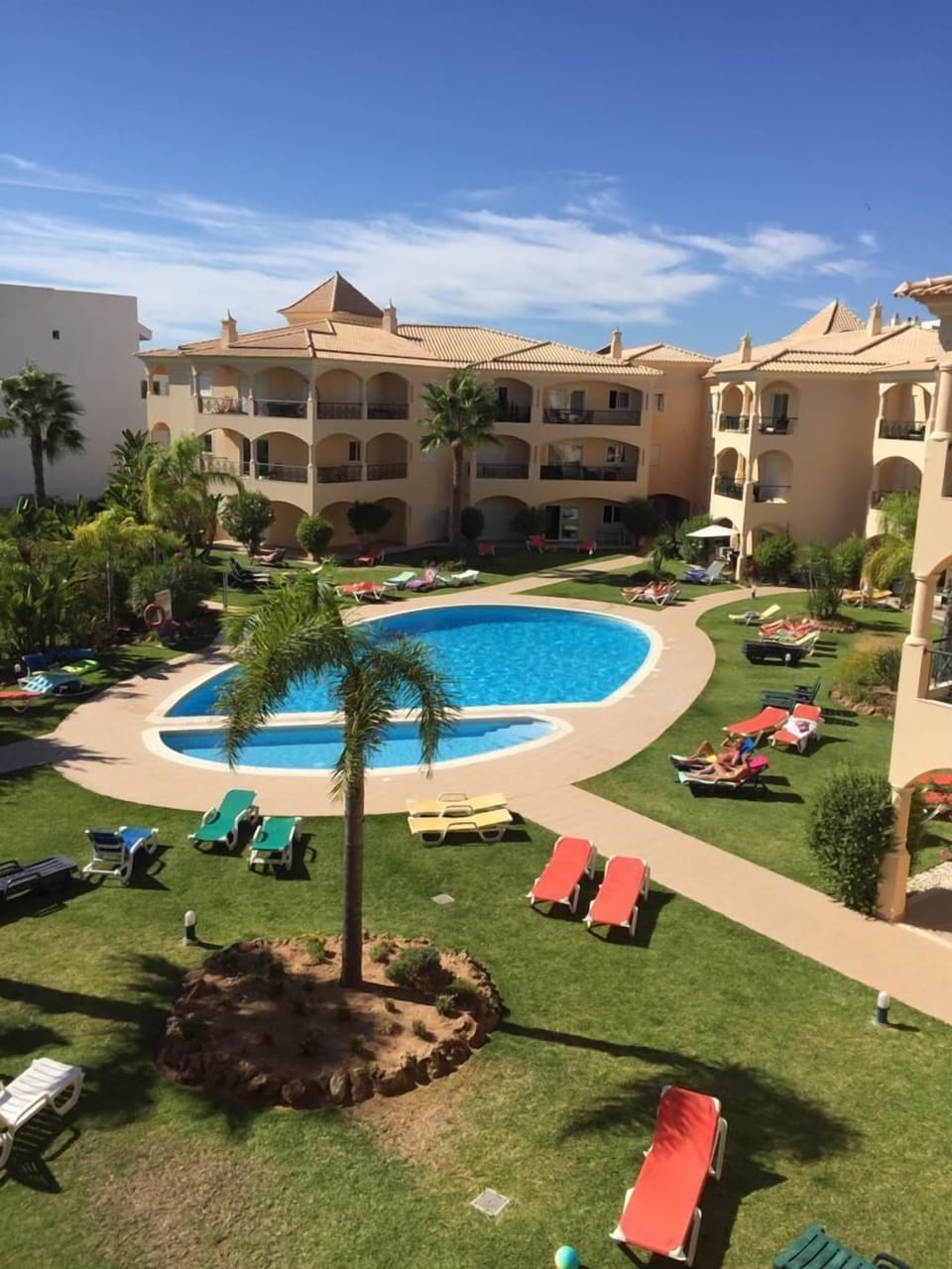 Pool from the balcony