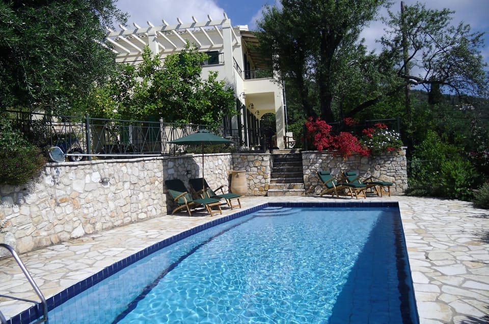 Pool and House
