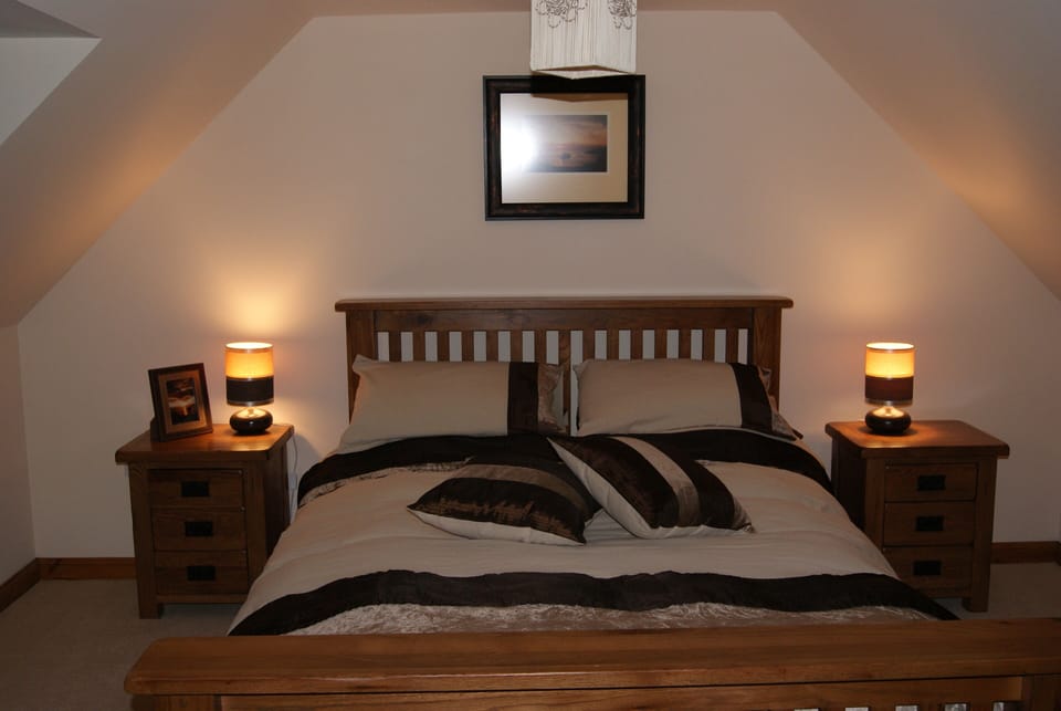 Double Bedroom - all rooms have sea/mountain views