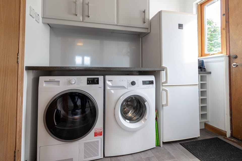 along with handy utility room.