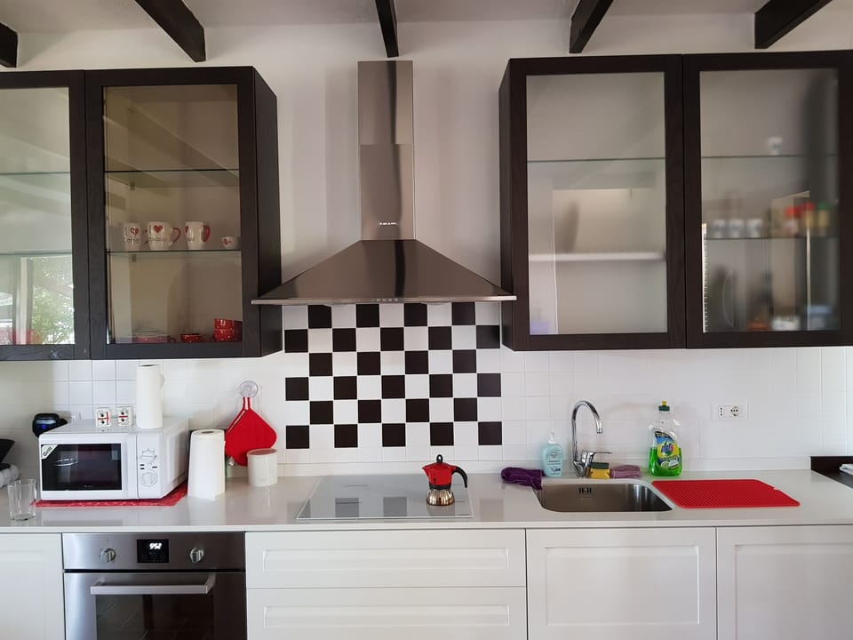 Open plan kitchen
