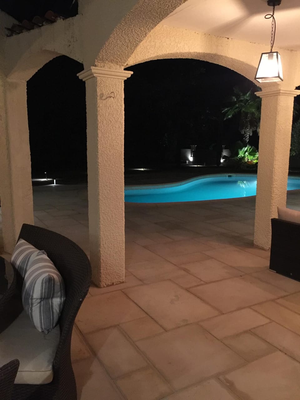 Villa by night