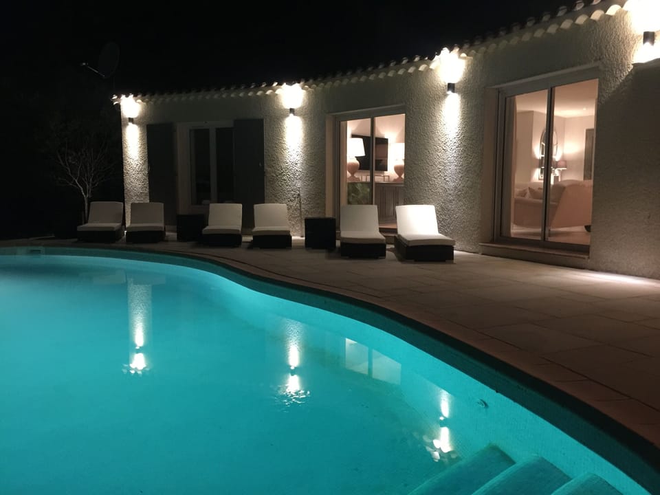 Villa by night