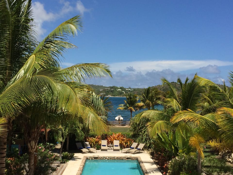 Fabulous view from the master bedroom