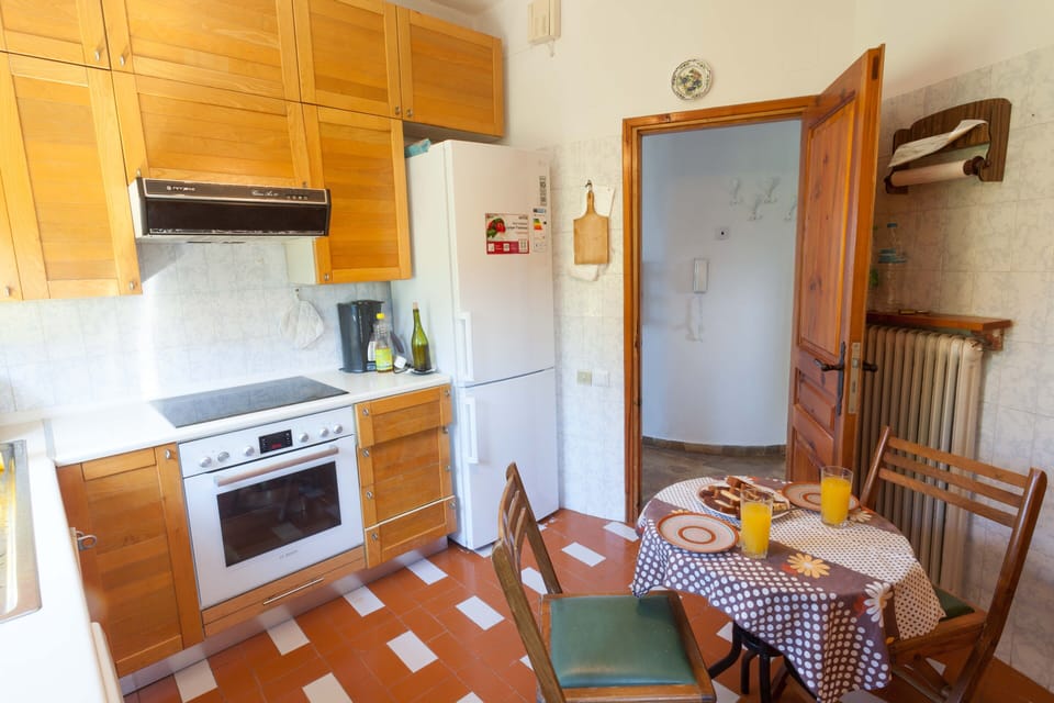 The ground floor kitchen.