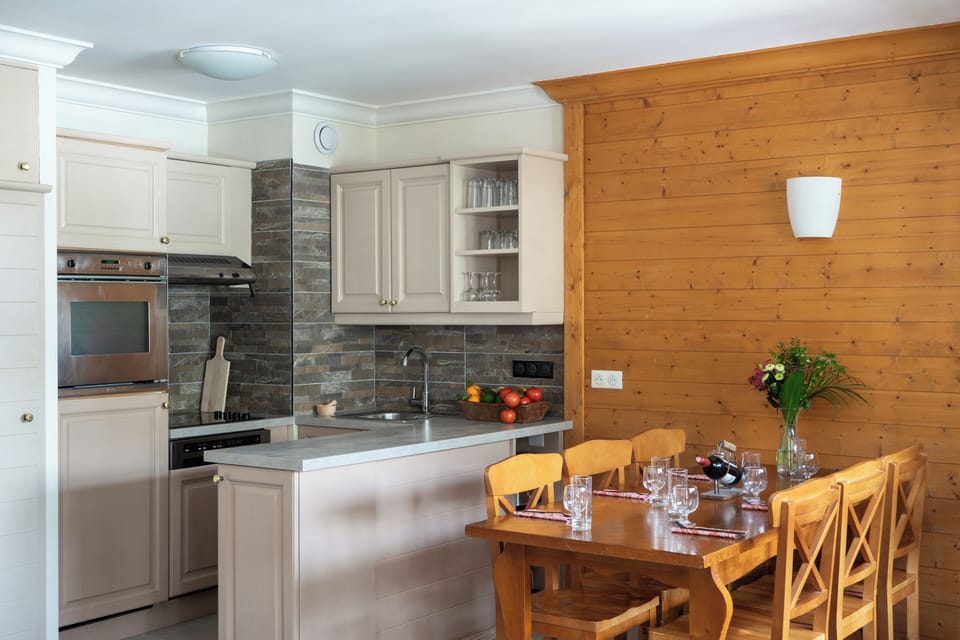 Kitchen and dining room