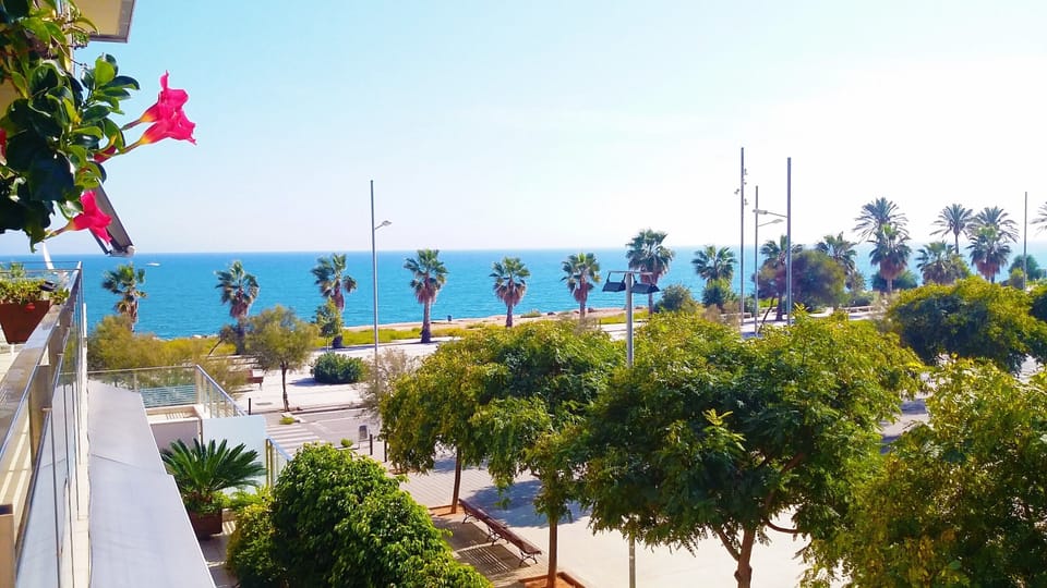 fantastic sea view from the balcony