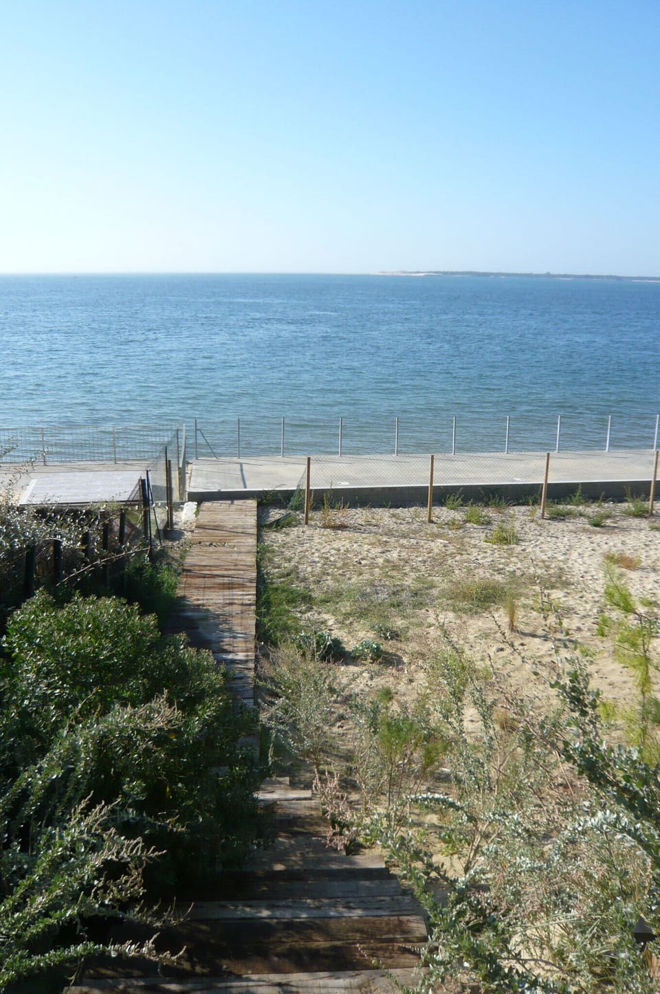 Private access to the beach