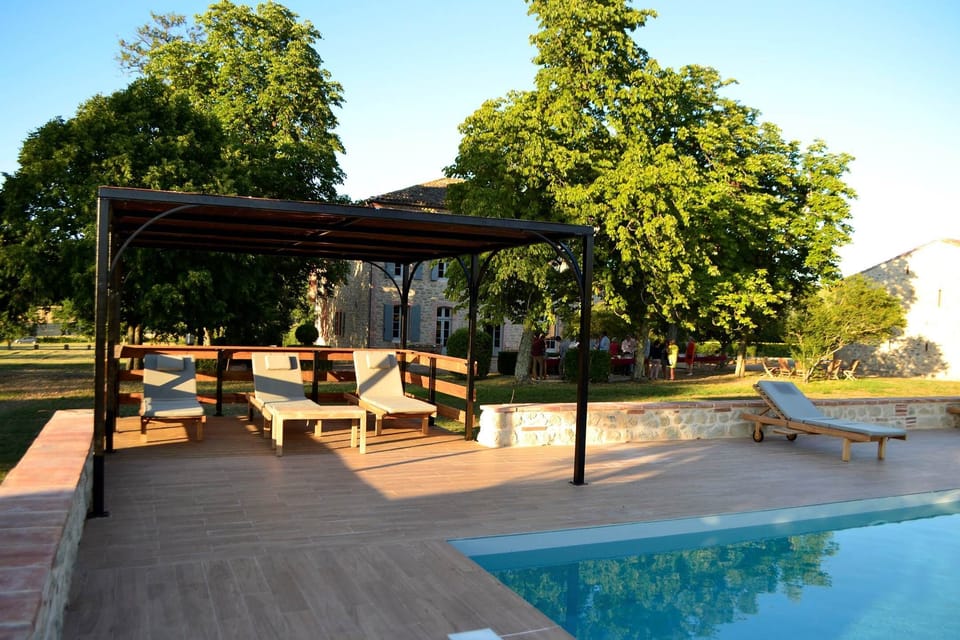 la piscine chauffée de mai à octobre