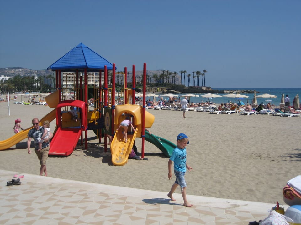 Children' s playgroung at the Arenal
