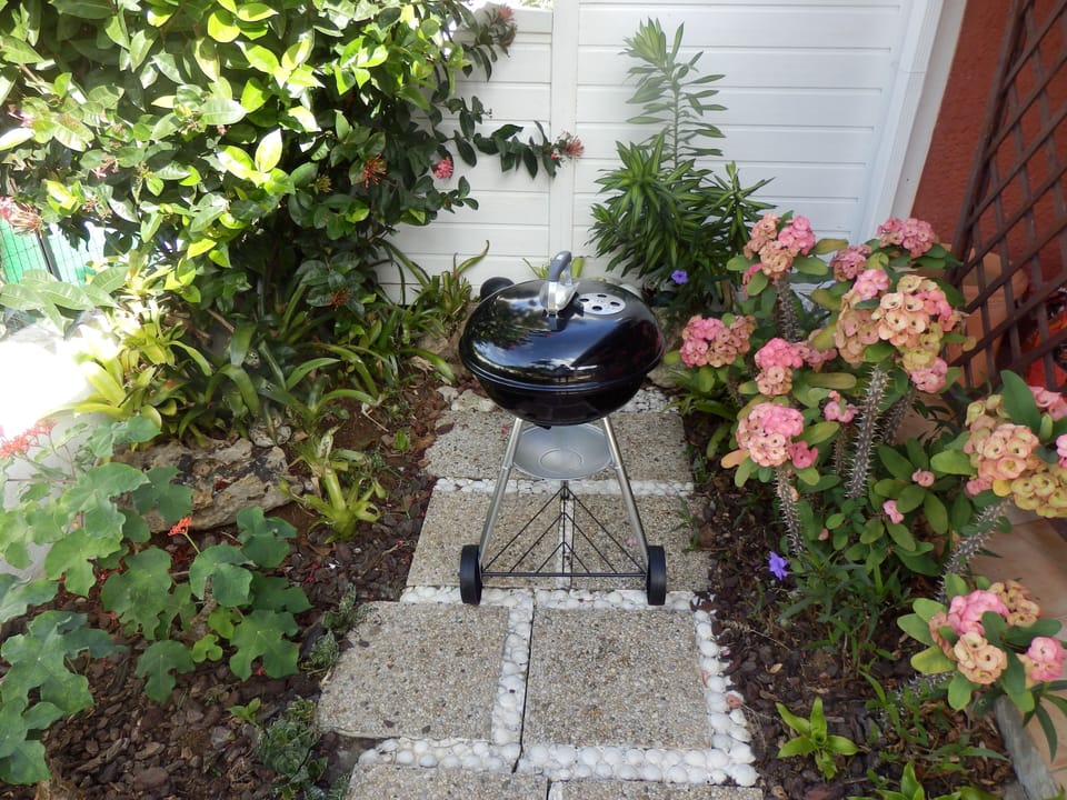 BBQ on the private terrace.