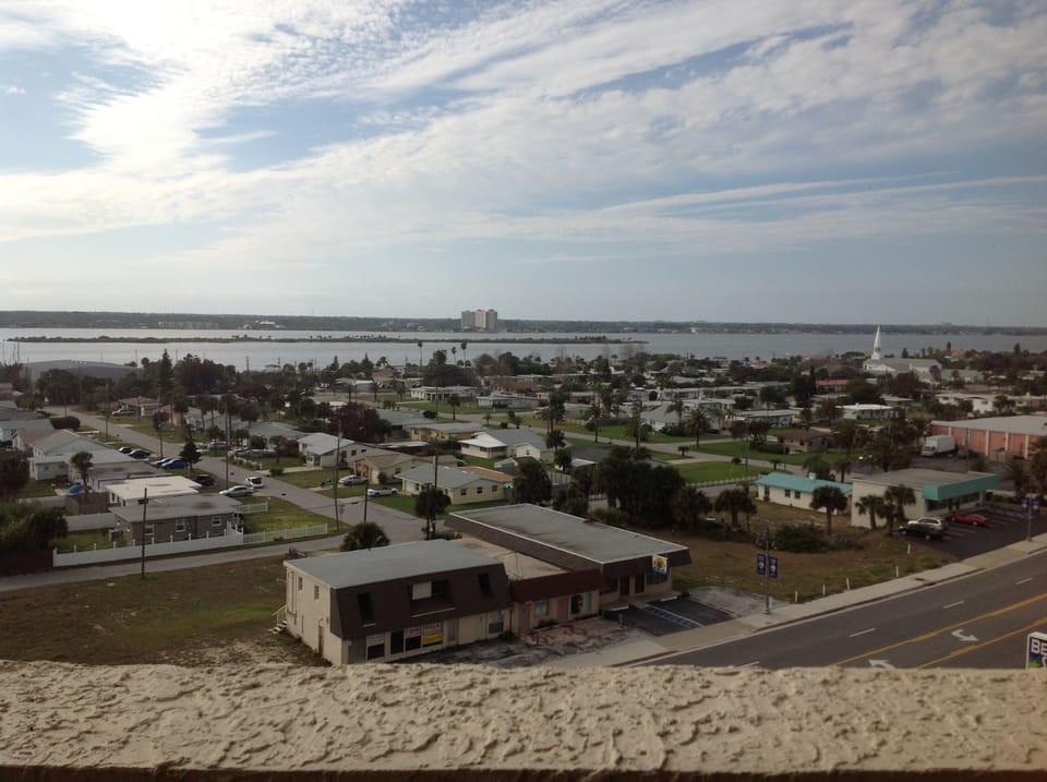Facing west towards intercoastal