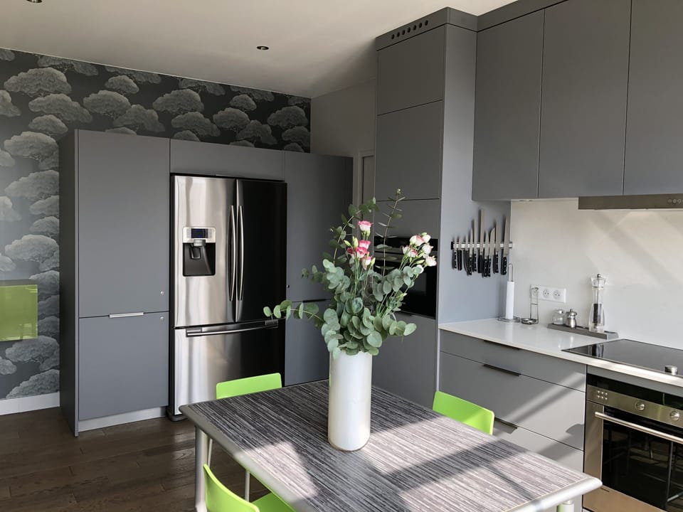 Kitchen - meals space -  large fridge and freezer