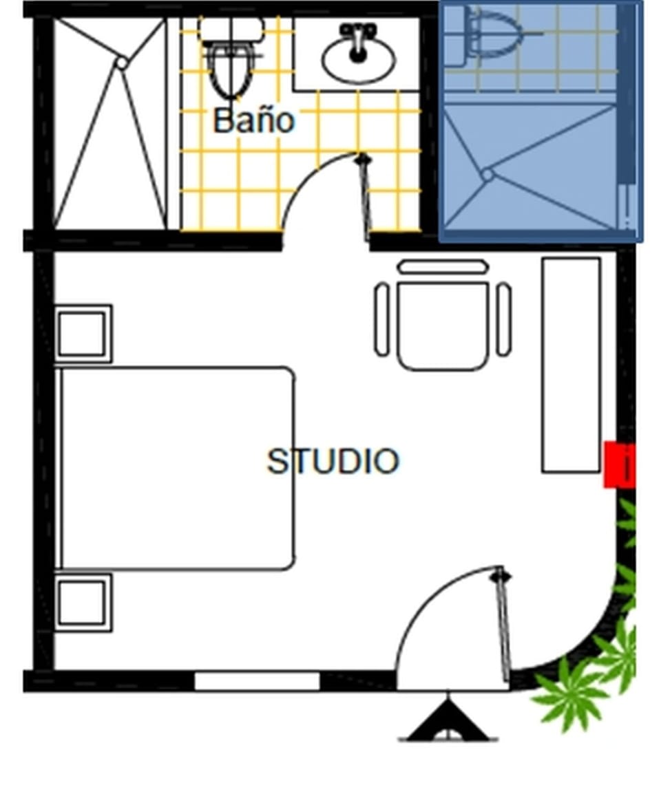 Hotel unit available for an extra fee if you have guests.