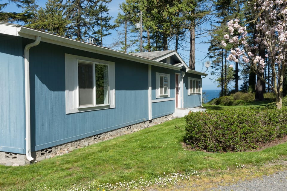 Front door across from nature trail